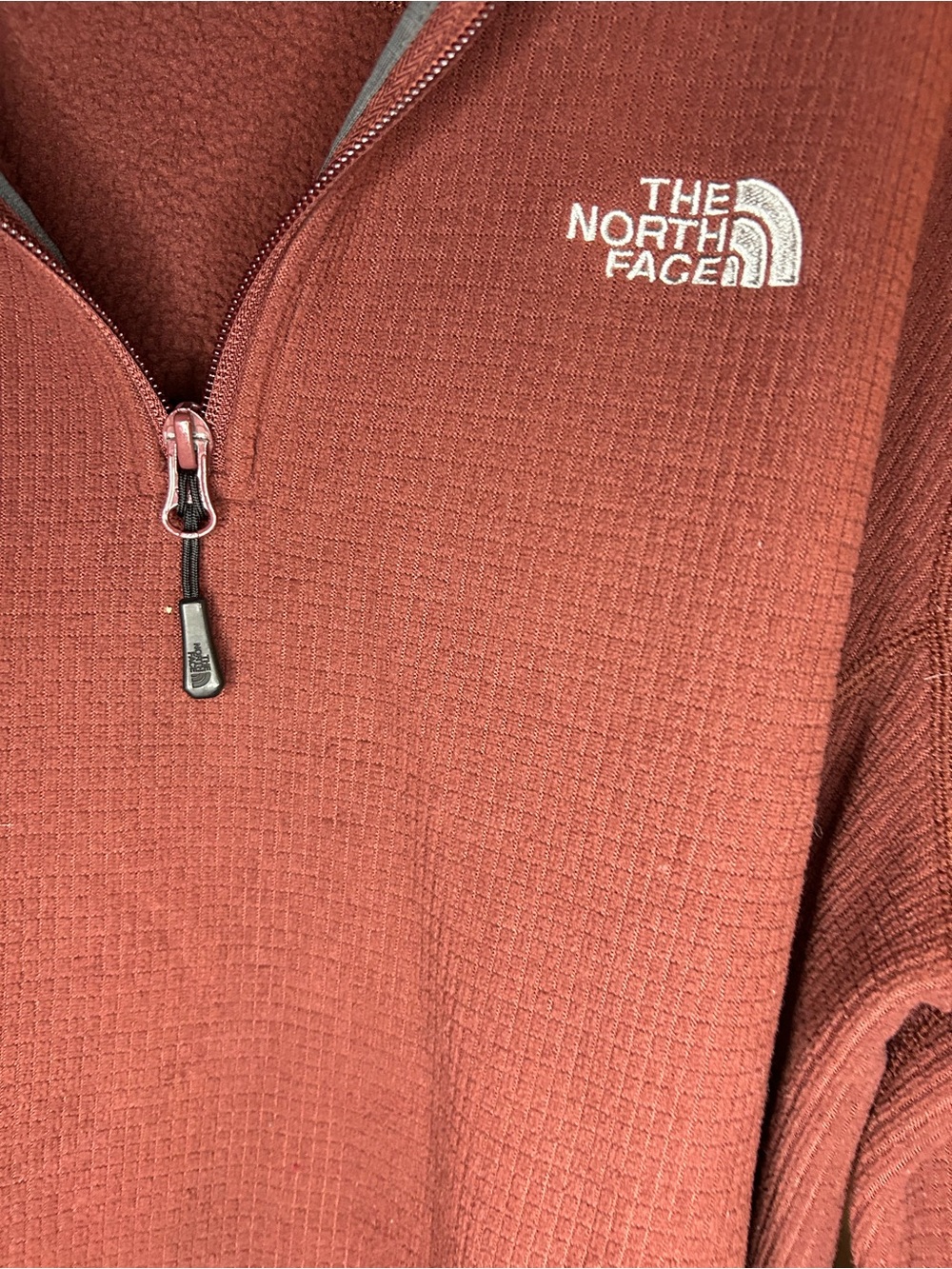 The North Face Half-Zip Fleece Jacket - Terracotta Medium - Picture 5 of 6